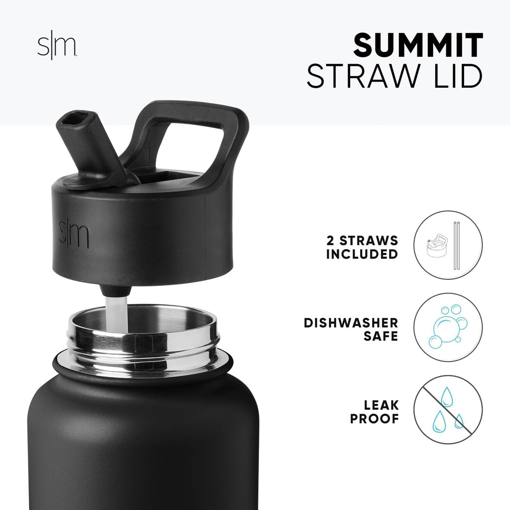 Summit Kids Water Bottle with Straw Lid - 18oz - SME