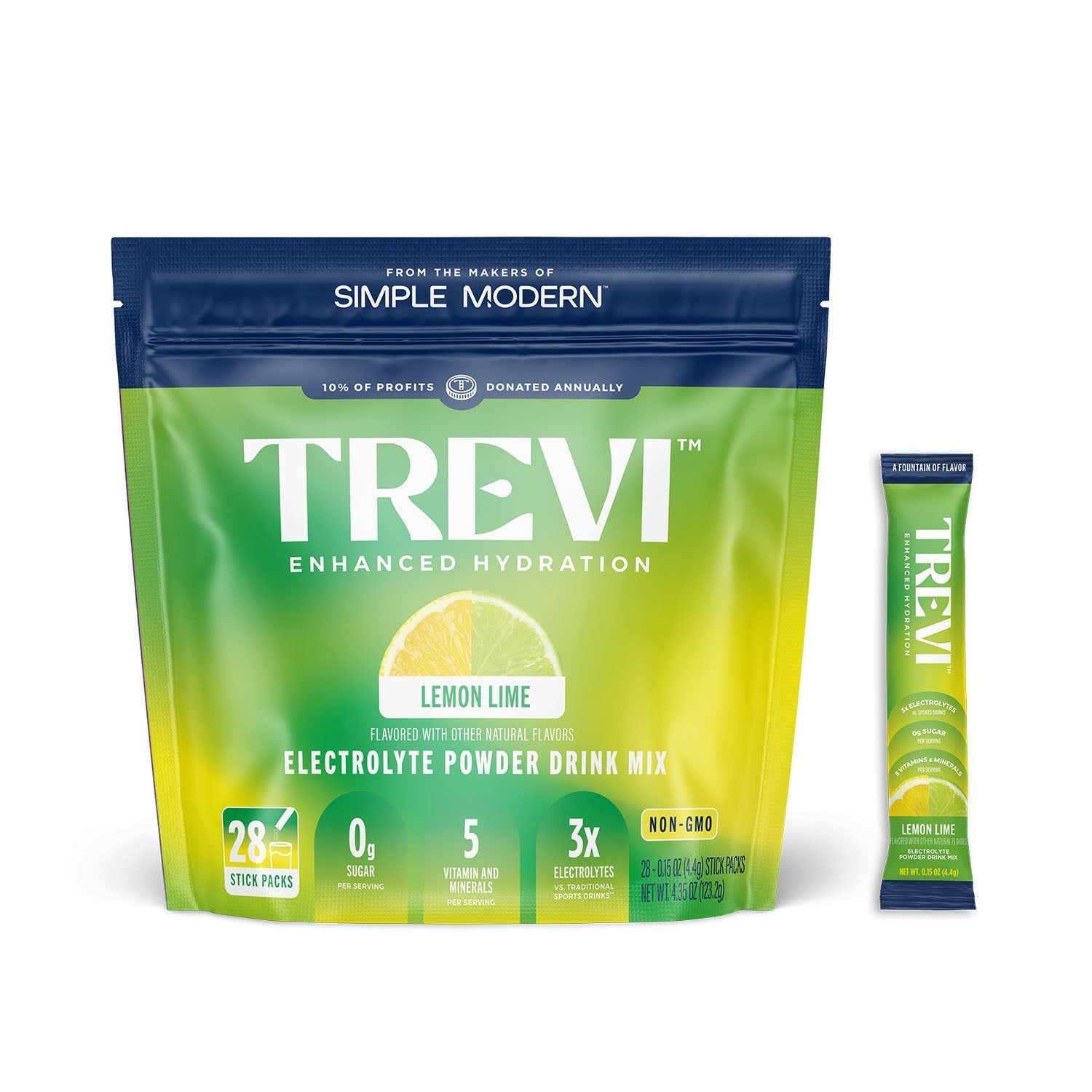 Trevi Electrolyte Powder Mix - Lemon Lime